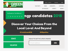 Tablet Screenshot of mdgreens.org
